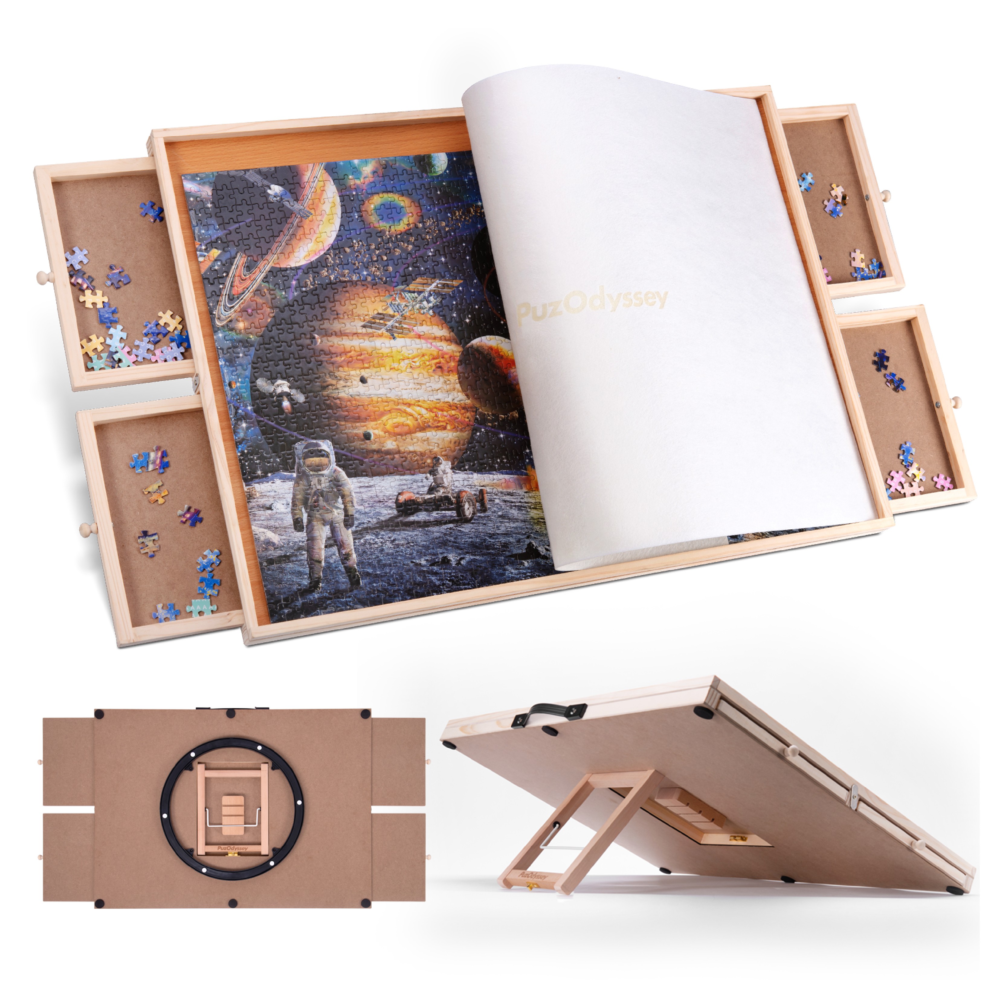 PuzOdyssey 2000 Pieces Rotatin - Puzzle Blank White incelemesi ve fiyatı