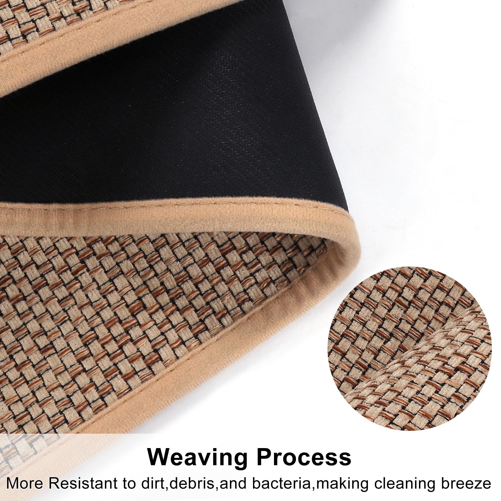 Linen Weave Kitchen Floor Mat  - Door Mat Blank incelemesi ve fiyatı