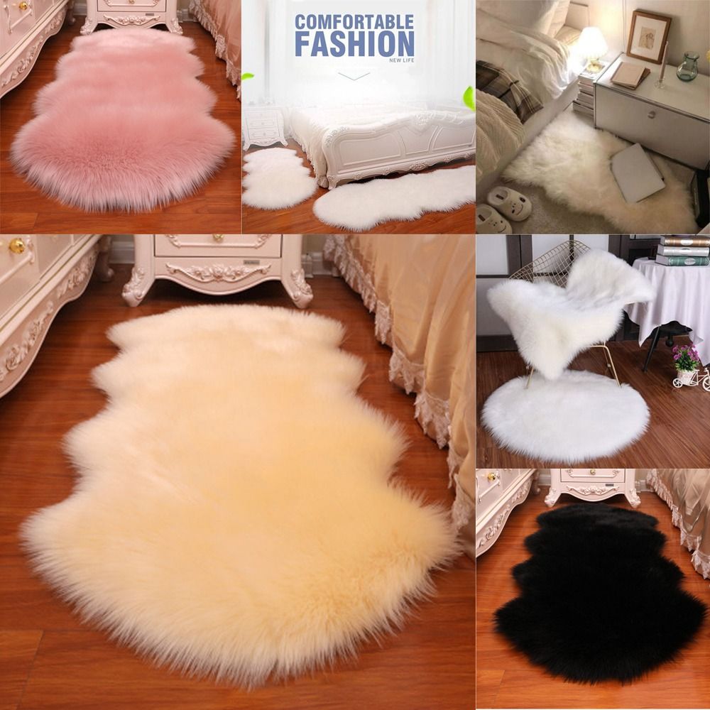 Soft Faux Fluffy Shaggy Rugs A - Door Mat Blank incelemesi ve fiyatı
