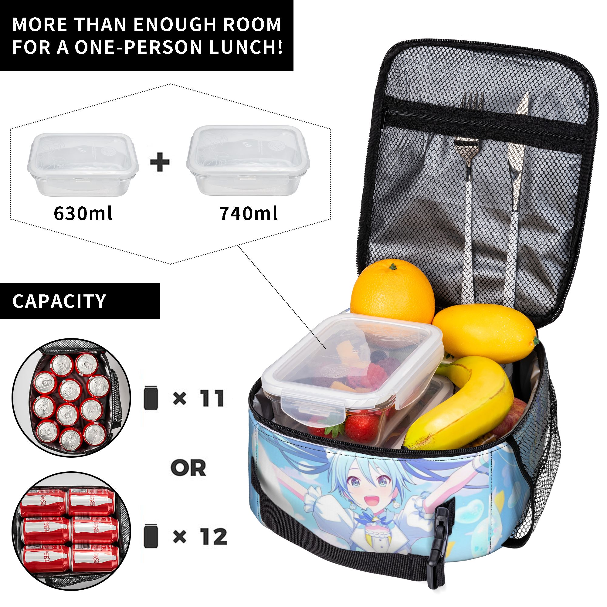 Hatsune Miku Trained Insulated - Tote Bag Sublimation incelemesi ve fiyatı