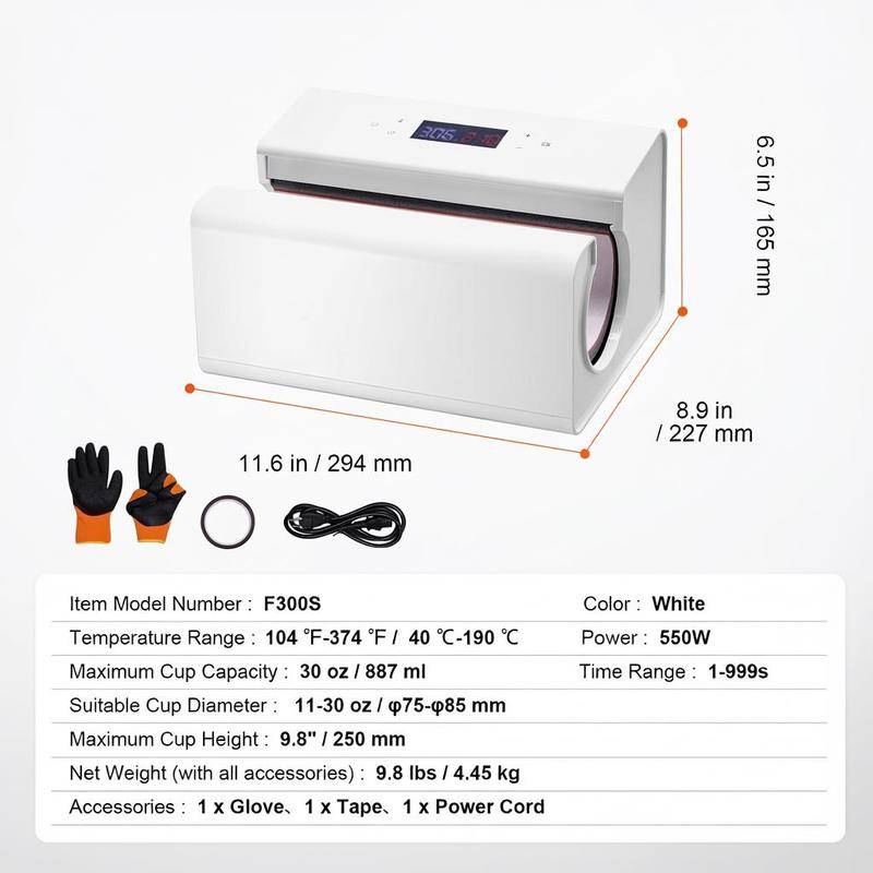Auto Tumbler Heat Press Machin - Sublimation Mug White incelemesi ve fiyatı