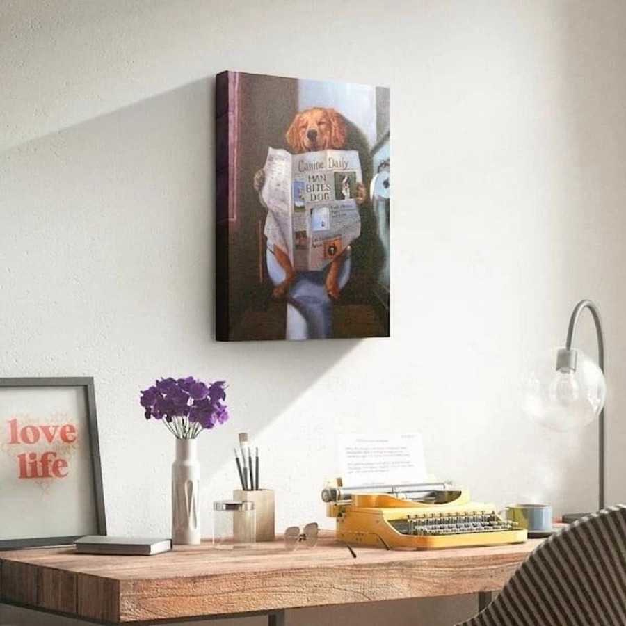 Direct Dog Gone Funny Graphic  - Canvas Wrap Ready incelemesi ve fiyatı