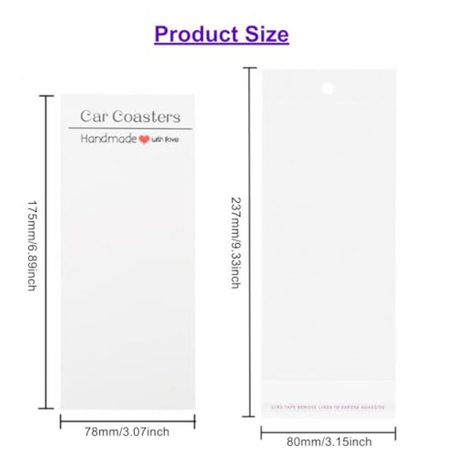 Sets Car Coaster Packaging for - Coaster Sublimation Blank incelemesi ve fiyatı
