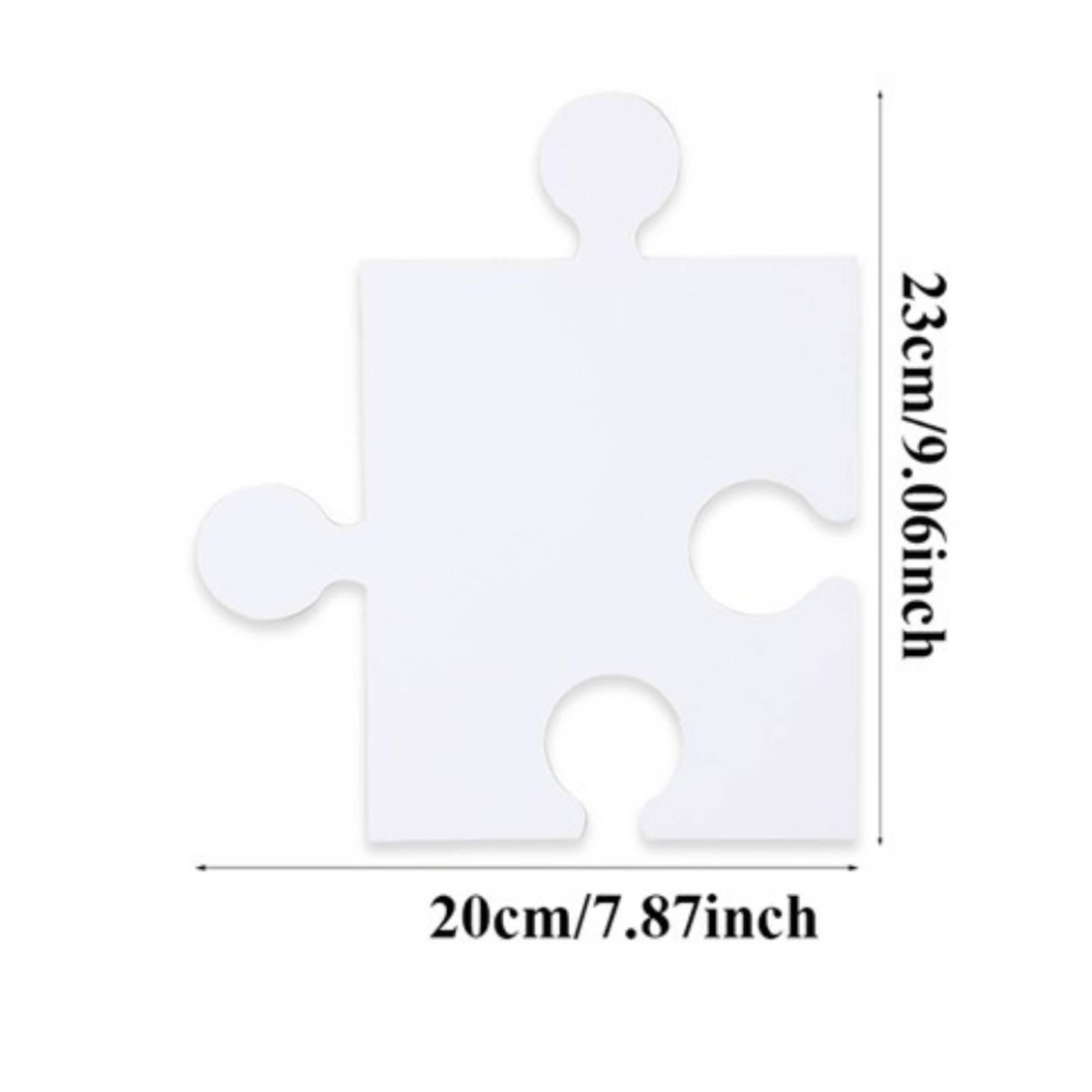 30Pcs Blank Puzzle Pieces Draw - Puzzle Blank White incelemesi ve fiyatı