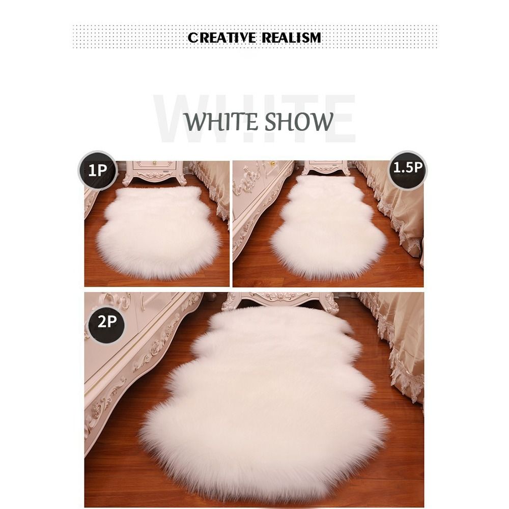 Artificial Sheepskin Long Hair - Door Mat Blank incelemesi ve fiyatı